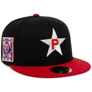 Philadelphia Stars Rings & Crwns Team Fitted Hat - Black/Red